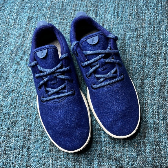Allbirds x Sam's Club Wool Runner Sneakers in Blue White - Picture 2 of 9